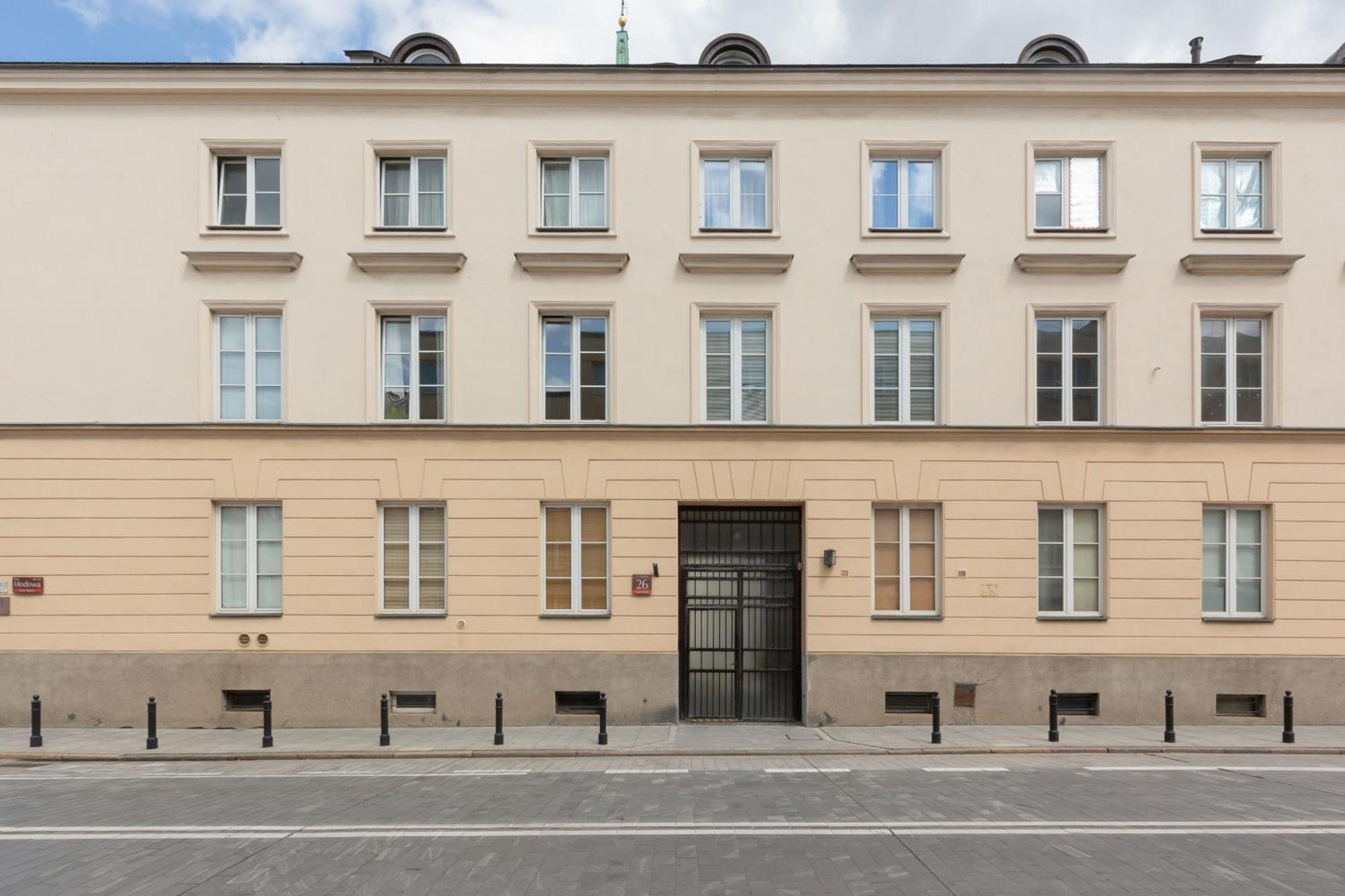Miodowa Apartment Krasinski Garden Warsaw By Noclegi Renters Exterior foto